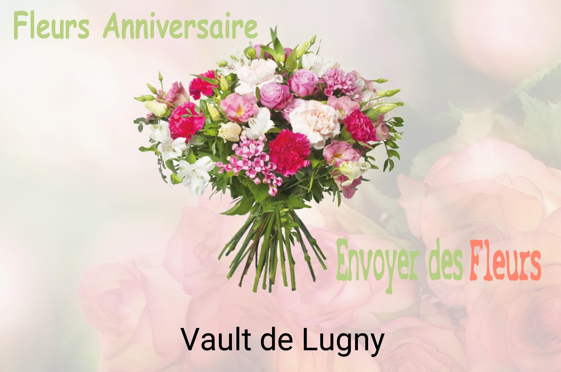 Bouquet de fleurs d’anniversaire livré à Vault-de-Lugny