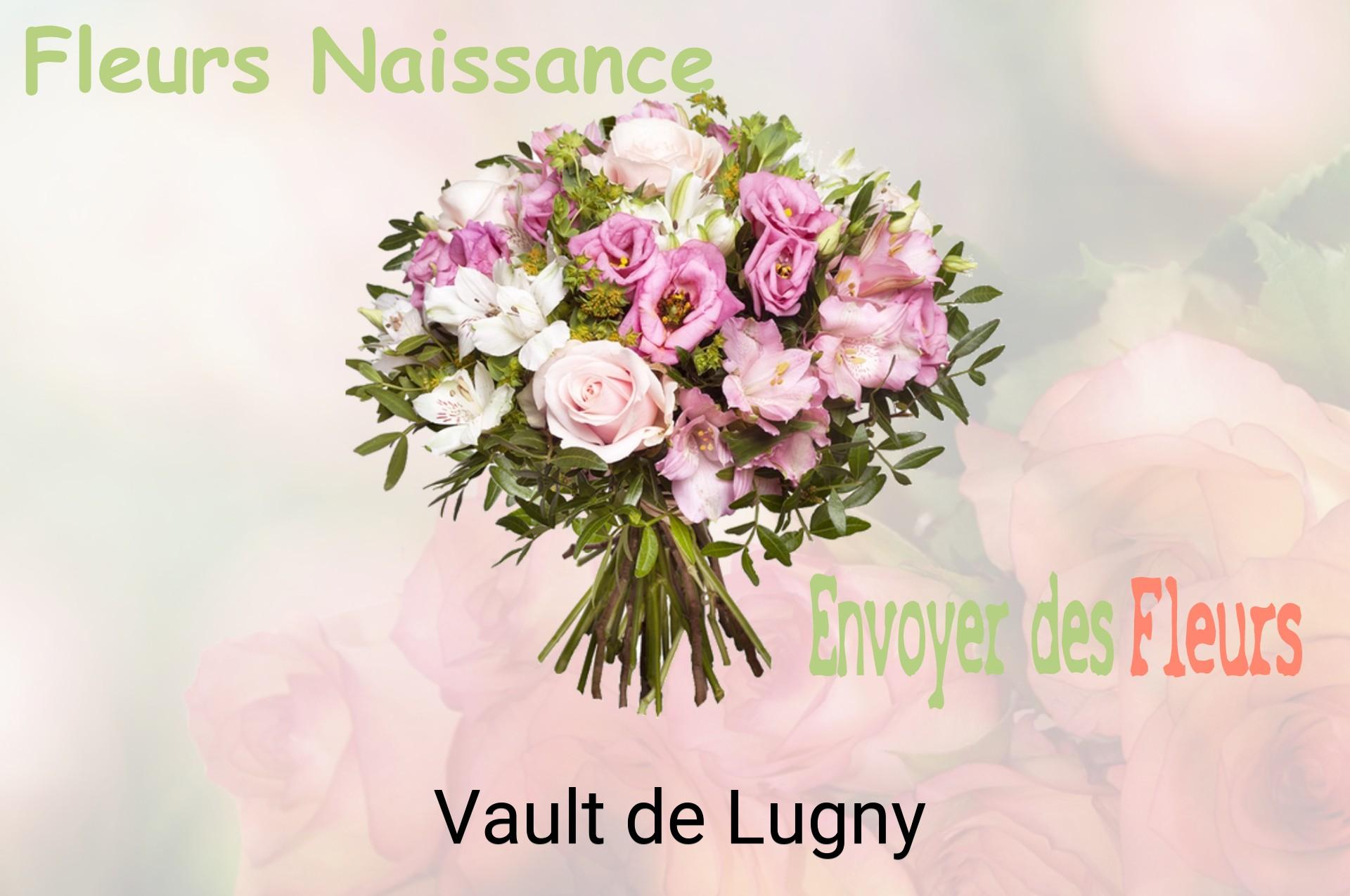 Bouquet de fleurs de naissance livré à Vault-de-Lugny